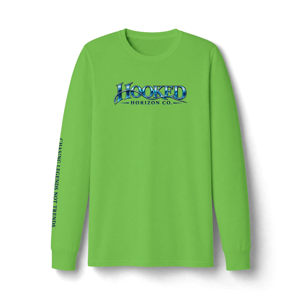 Fishing Boat Wave Dri-Power Long Sleeve T-Shirt