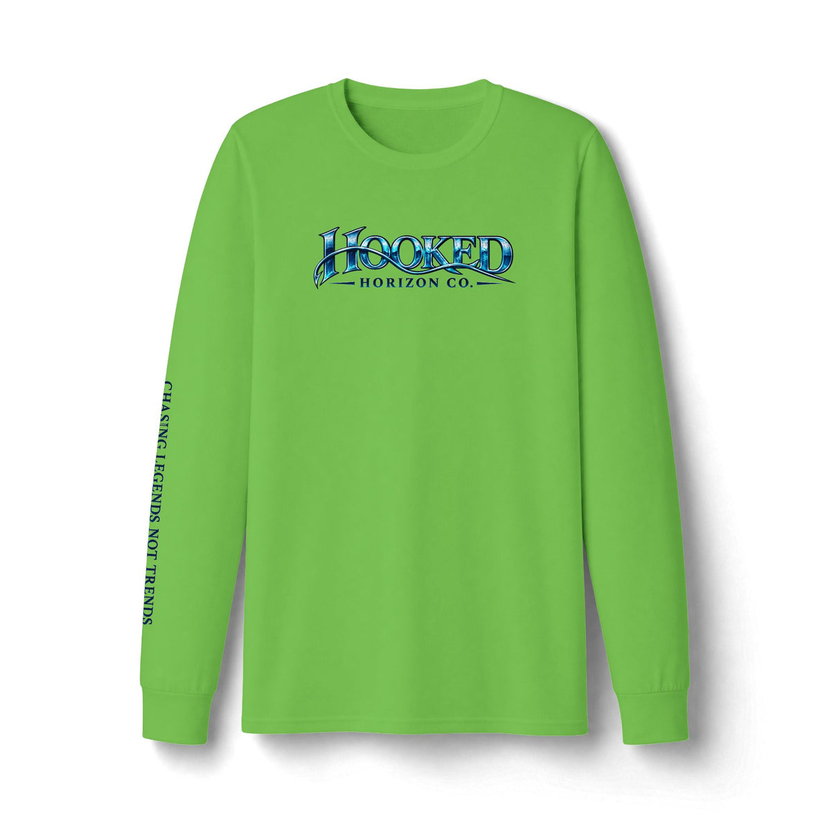 Fishing Boat Wave Dri-Power Long Sleeve T-Shirt