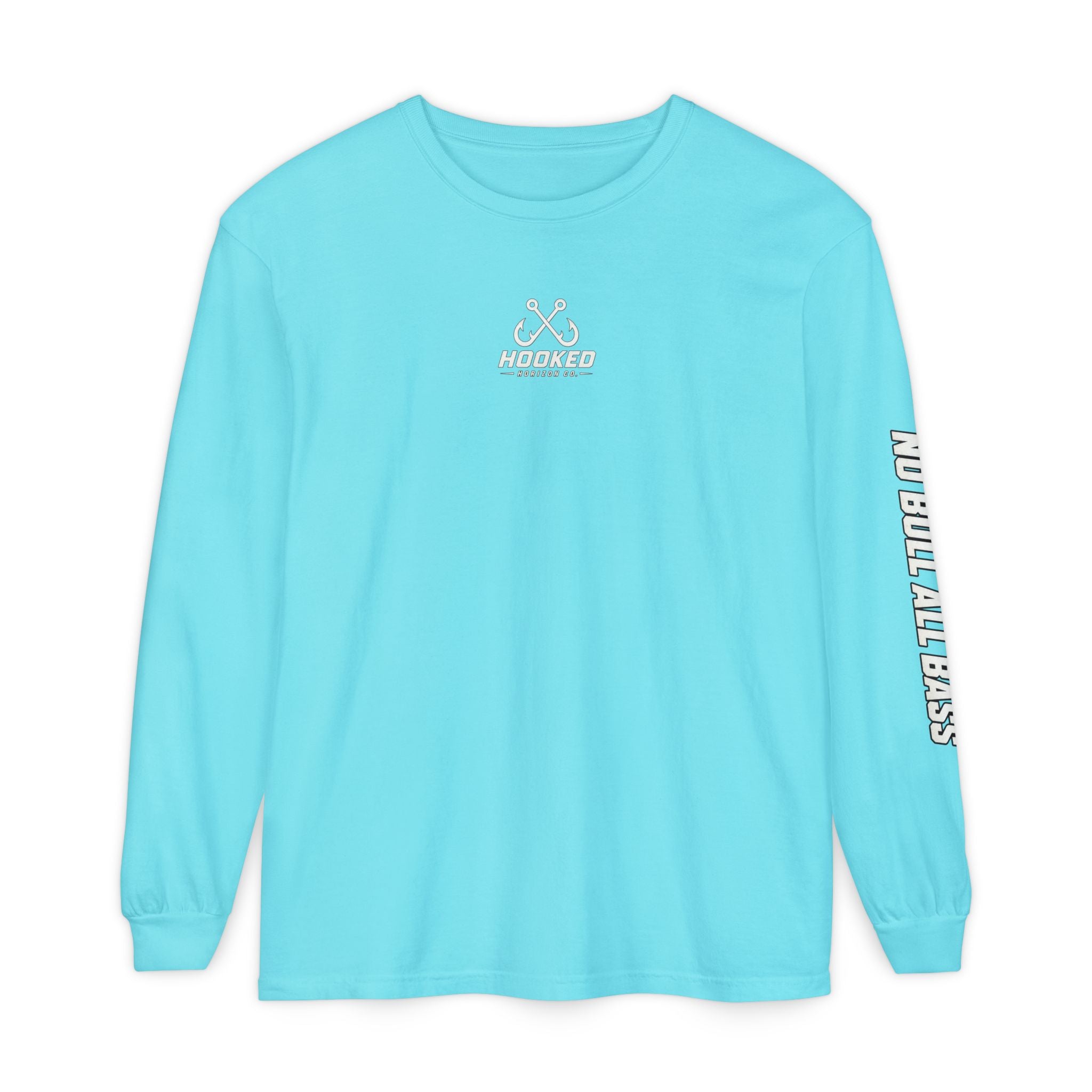 Saltwater Sea Striper Fishing Long Sleeve T-Shirt, Ocean Adventure Apparel, Boat Trip Shirt, Coastal Style, Gift for Fishermen