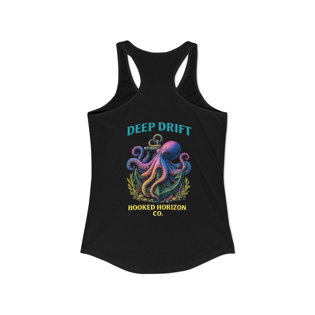 Rainbow Octopus Deep Drift– Hooked Horizon Co. Gifts for Ocean Lovers, Nautical Fashion, Everyday Comfort, Perfect Gift for Her