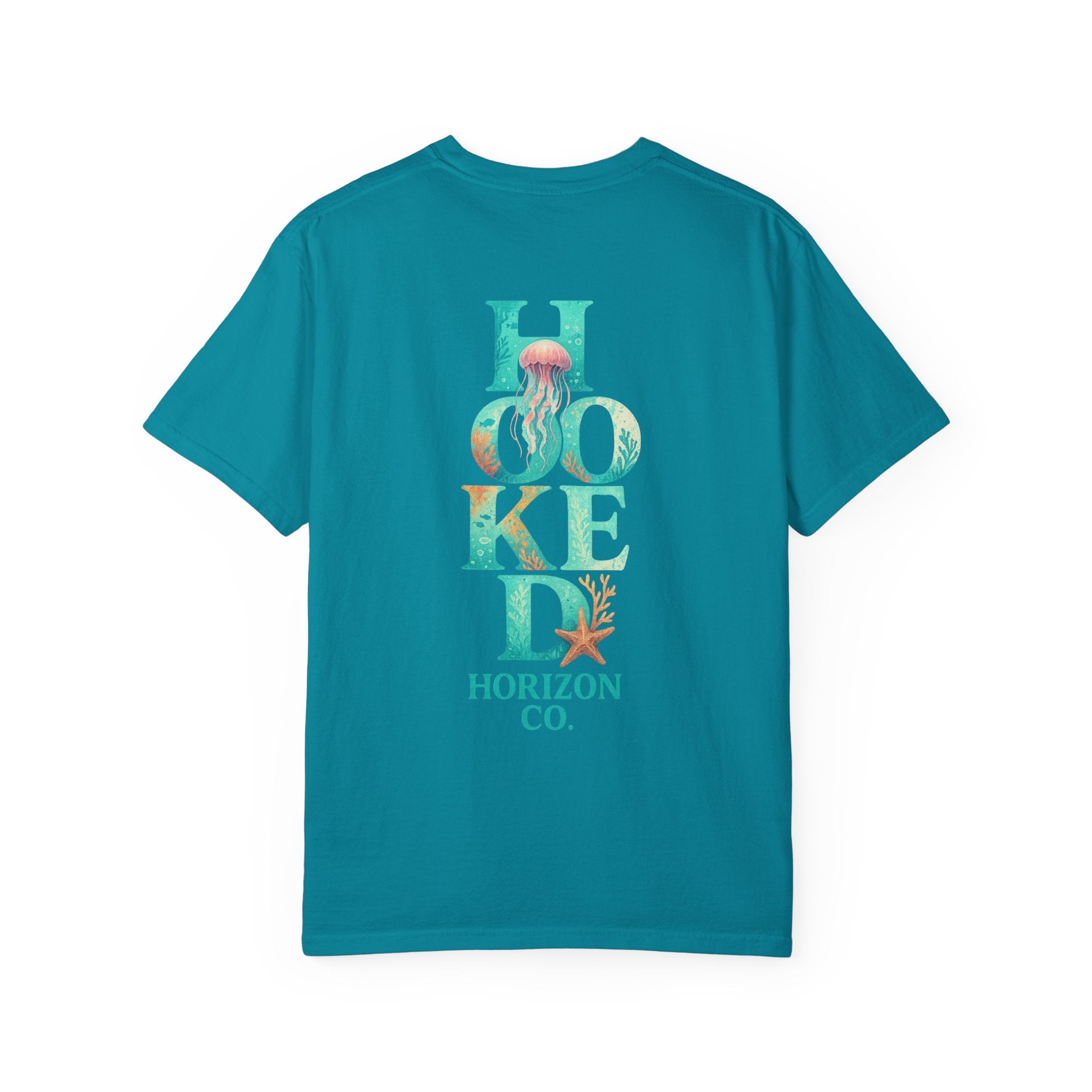 Turtle Deep Drift T-shirt, Hooked Horizon Co, Angler Gifts